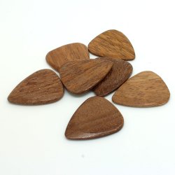 Timber Tones Almond Wood Guitar Pick